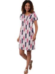 WITT WEIDEN Sukienka w kolorze jasnoróżowo-granatowym rozmiar: 46. Niebieskie sukienki damskie WITT WEIDEN, bez wzorów, bez kołnierzyka, bez ramiączek, midi. Za 82.99 zł.