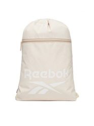Reebok Plecak RBK-B-044-CCC Beżowy. Brązowe plecaki damskie Reebok, bez wzorów, z materiału, sportowe. Za 59.99 zł.