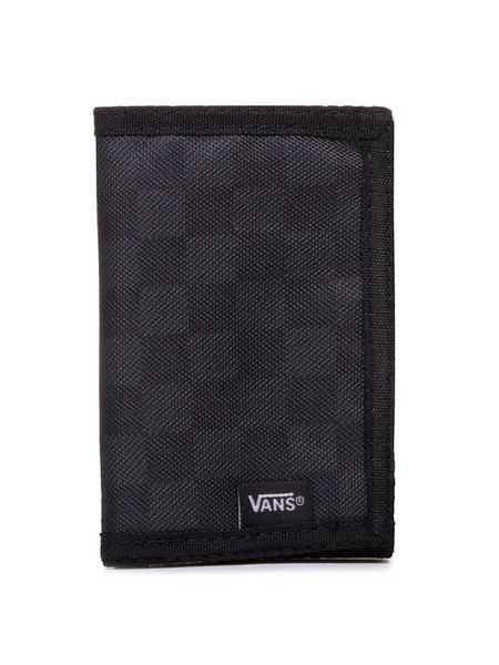 Vans Portfel Slipped VN000C32BA51 Czarny. Czarne portfele męskie Vans, bez wzorów, z materiału. Za 69.99 zł.