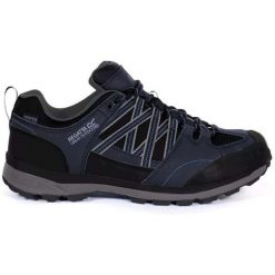 Buty trekkingowe dla mężczyzn Regatta SAMARIS II LOW. Czarne buty fitness męskie Regatta, na fitness i siłownię. Za 249.99 zł.
