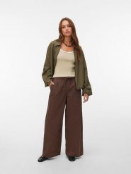 Vero Moda Dżinsy - Comfort fit - w kolorze brązowym rozmiar: W33/L32. Brązowe jeansy damskie Vero Moda. Za 104.99 zł.
