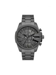 Diesel Zegarek Mega Chief Slim Chronograph DZ4676 Szary. Szare zegarki męskie Diesel, ze stali. Za 1,379.00 zł.