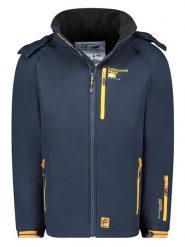 Canadian Peak Kurtka softshellowa "Ritchoneak" w kolorze granatowym rozmiar: S. Niebieskie kurtki outdoor męskie Canadian Peak, s, bez wzorów, bez kaptura. Za 178.79 zł.