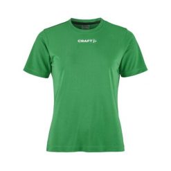 Koszulka damska Craft Squad Go Function. Zielone bluzki sportowe damskie Craft, l, bez kołnierzyka, bez ramiączek. Za 140.00 zł.