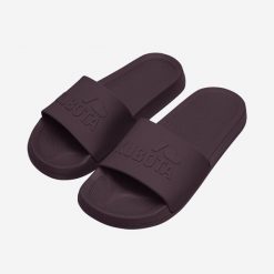 Klapki Kubota Basenowe Basic Plain Bordowe. Czerwone klapki damskie Kubota, bez wzorów, z dresówki, bez obcasa. Za 69.99 zł.