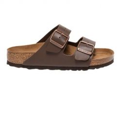 Klapki turystyczne uniseks Birkenstock Arizona 51701. Brązowe klapki damskie Birkenstock, z materiału. Za 359.00 zł.
