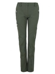 Peak Mountain Spodnie funkcyjne "Abor" w kolorze khaki rozmiar: XL. Brązowe spodnie dresowe damskie Peak Mountain, xl, z materiału, outdoorowe. Za 189.74 zł.