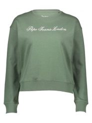 Pepe Jeans Bluza w kolorze zielonym rozmiar: L. Zielone bluzy bez kaptura damskie Pepe Jeans, l, z jeansu. Za 109.26 zł.