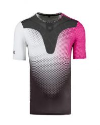 Koszulka biegowa męska X-Bionic Corefusion Run Shirt Pink. Białe t-shirty sportowe męskie X BIONIC, l, z materiału, bez ramiączek, do biegania. Za 340.00 zł.