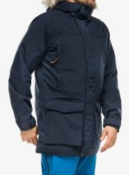 Kurtka zimowa męska Fjallraven Nuuk Lite Parka. Niebieskie parki męskie Fjällräven, na jesień, l, bez wzorów, z futra. Za 1,835.89 zł.