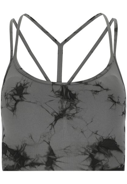 Biustonosz dla kobiet Athlecia Theresa Tie Dye. Czarne biustonosze sportowe damskie Athlecia, bez wzorów, z materiału. Za 149.00 zł.
