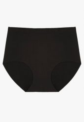 Czarne Bezszwowe Majtki Figi High Waist Dolevia. Czarne figi damskie Renee, xl, bez wzorów, z jeansu. Za 9.99 zł.