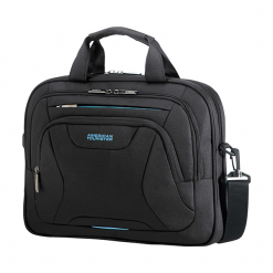 American Tourister AT Work 13.3" - 14.1" czarna. Czarne torby na laptopa damskie Samsonite, bez wzorów. Za 129.00 zł.