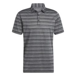 Koszulka polo w dwukolorowe paski adidas. Niebieskie koszulki polo męskie Adidas, l, bez wzorów, z materiału, bez ramiączek. Za 184.60 zł.