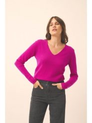 Just Cashmere Kaszmirowy sweter "Joan" w kolorze różowym rozmiar: S. Różowe swetry klasyczne damskie Just Cashmere, s, z kaszmiru, bez kołnierzyka. Za 314.01 zł.