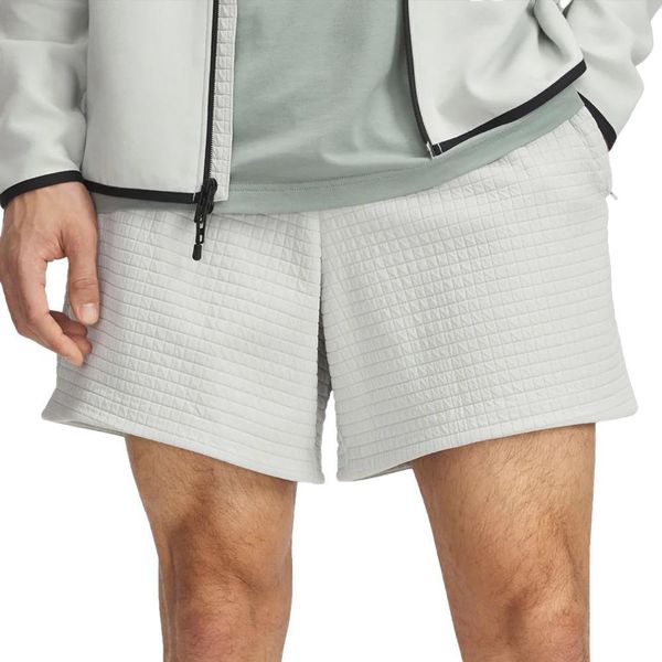 Męskie szorty Under Armour Unstoppable. Zielone szorty męskie Under Armour, z bawełny, bez kołnierzyka. Za 257.45 zł.