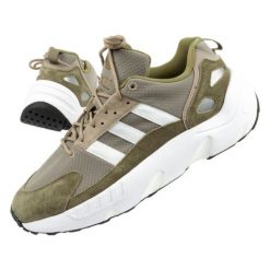 Buty adidas Zx 22 Boost M GX2040 zielone. Zielone buty sportowe na co dzień męskie z materiału, bez zapięcia, Adidas ZX. Za 432.01 zł.