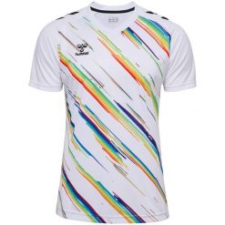 Koszulka Hummel Match Triumph. Białe t-shirty sportowe męskie HUMMEL, bez ramiączek, do piłki nożnej. Za 230.50 zł.