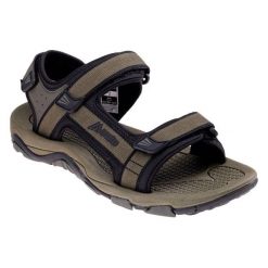 Męskie Sandały Makany. Czarne sandały męskie MARTES, z gumy, z otwartym noskiem, bez zapięcia. Za 160.99 zł.