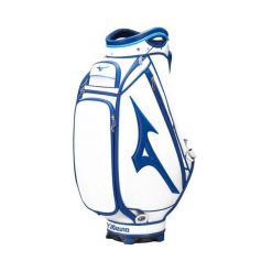 Torba golfowa Mizuno Tour Staff Niebiesko-biały. Białe torebki klasyczne damskie Mizuno, bez wzorów, bez dodatków. Za 4,194.95 zł.