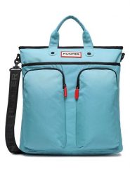 Hunter Plecak w kolorze błękitnym - 41 x 40 x 14 cm rozmiar: onesize. Niebieskie plecaki damskie Hunter, bez wzorów, z materiału. Za 108.99 zł.