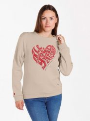 KEY LARGO Bluza "Need" w kolorze beżowym rozmiar: L. Brązowe bluzy bez kaptura damskie KEY LARGO, l. Za 73.93 zł.