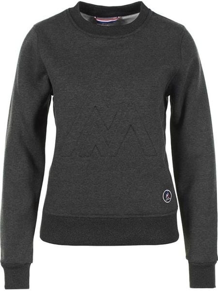 Peak Mountain Bluza w kolorze szarym rozmiar: XL. Szare bluzy bez kaptura damskie Peak Mountain, xl, z bawełny. Za 165.71 zł.