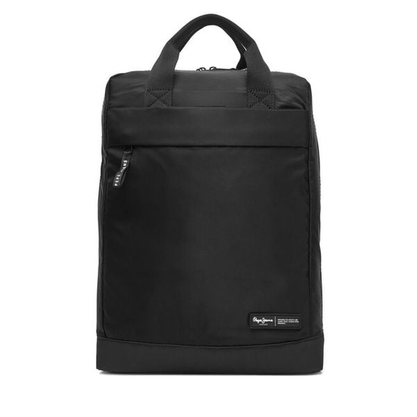 Plecak Pepe Jeans. Czarne plecaki męskie Pepe Jeans, bez wzorów, z jeansu. Za 239.99 zł.