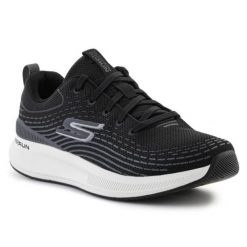Buty Skechers Go Run Pulse - Haptic Motion 220536-BLK czarne. Czarne buty sportowe na co dzień męskie bez zapięcia, na fitness i siłownię. Za 654.09 zł.