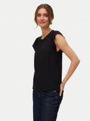 Vero Moda Bluzka Bella 10325248 Czarny Standard Fit. Czarne bluzki damskie Vero Moda, xs, bez wzorów, z wiskozy, bez ramiączek. Za 69.99 zł.