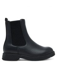 Calvin Klein Botki Chelsea Boot V3X5-83184-1355 S Czarny. Czarne botki dziewczęce CALVIN KLEIN, bez wzorów, ze skóry, bez ramiączek. Za 349.99 zł.