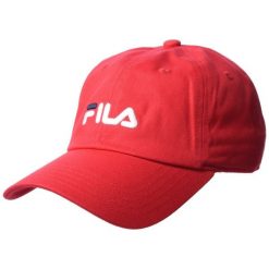 Czapka Fila Bangil. Czerwone czapki męskie Fila, bez wzorów. Za 49.99 zł.