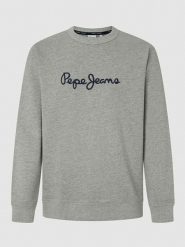 Pepe Jeans Bluza "New Joe" w kolorze szarym rozmiar: S. Szare bluzy bez kaptura męskie Pepe Jeans, s, z bawełny. Za 114.17 zł.