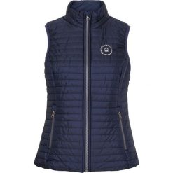 Damska kurtka bez rękawów Equipage Tate. Niebieskie kurtki damskie EQUIPAGE, bez wzorów, z puchu, bez kaptura. Za 305.50 zł.