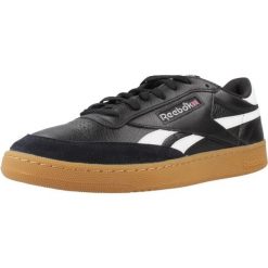 Tenisówki Reebok Model Club C Revenge Vintage Kolor Czarny. Czarne trampki i tenisówki męskie Reebok, bez wzorów, z tkaniny, bez zapięcia. Za 500.10 zł.