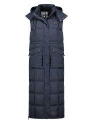 Canadian Peak Kamizelka zimowa "Vardeak" w kolorze granatowym rozmiar: XXL. Niebieskie kamizelki damskie Canadian Peak, xxl. Za 252.99 zł.