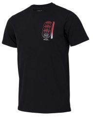 Koszulka męska PSG. Czarne t-shirty sportowe męskie PARIS SAINT GERMAIN, m, z bawełny, bez ramiączek, do piłki nożnej. Za 139.99 zł.
