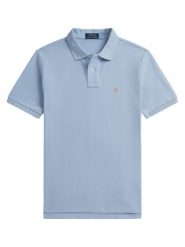 Polo Ralph Lauren Polo 323703632510 Błękitny Regular Fit. Niebieskie t-shirty chłopięce Polo Ralph Lauren, bez wzorów, z bawełny, bez ramiączek. Za 379.99 zł.