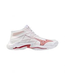 Damskie buty halowe Mizuno Wave Lightning Elite. Białe obuwie do biegania damskie Mizuno, mizuno wave. Za 419.99 zł.