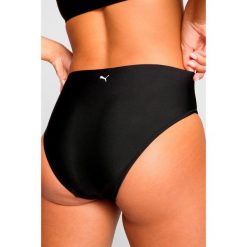 Dół od bikini z wysokim stanem, czarne. Niebieskie bikini damskie Puma, bez wzorów. Za 151.99 zł.