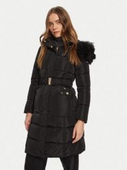 Artigli Płaszcz zimowy ACPM000300 Czarny Regular Fit. Czarne płaszcze damskie Artigli, na zimę, bez wzorów, z syntetyku. Za 519.99 zł.