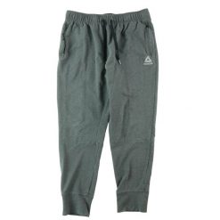 Second life - Reebok Spodnie dresowe męskie - Jak nowy. Szare spodnie sportowe męskie Reebok, z dresówki. Za 85.16 zł.