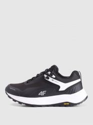4F Niskie buty trailowe z membraną męskie - czarne 41. Czarne buty trekkingowe męskie 4f, bez zapięcia. Za 399.99 zł.