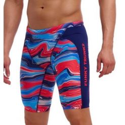 Spodenki do pływania Jammery Funky Trunks Wave Craze. Kąpielówki męskie FUNKY TRUNKS, m, bez wzorów, do pływania. Za 219.00 zł.