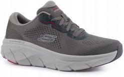Buty sportowe męskie do biegania Skechers D'Lux Walker 2.0. Szare obuwie do biegania damskie Skechers. Za 279.00 zł.