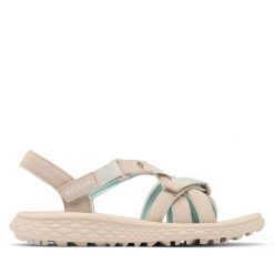 Sandały Columbia. Brązowe obuwie trekkingowe damskie Columbia, bez wzorów, bez obcasa. Za 299.99 zł.