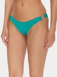 Guess Dół od bikini E5GO19 KC692 Turkusowy. Niebieskie bikini damskie Guess, z aplikacjami. Za 119.99 zł.