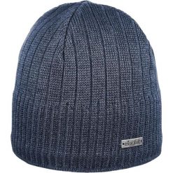 Czapka męska Eisglut Kaig Cotton beanie zimowa wełniana. Niebieskie czapki męskie EISGLUT, na zimę, bez wzorów, z wełny, sportowe. Za 167.50 zł.