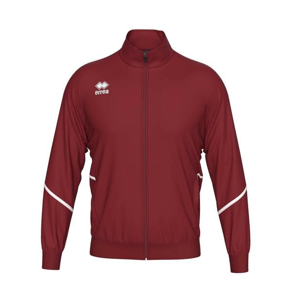 Bluza Errea Marlon Ad Dorośli. Czerwone bluzy bez kaptura męskie ERREA, bez wzorów, z materiału, sportowe, bez kołnierzyka, bez ramiączek. Za 207.00 zł.