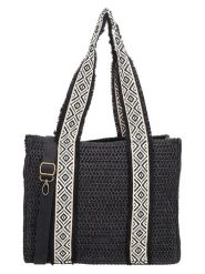 Beagles Torebka "Ibiza" w kolorze czarnym - 35 x 28 x 13 cm rozmiar: onesize. Czarne torebki klasyczne damskie Beagles, bez wzorów, z materiału, bez dodatków. Za 78.99 zł.